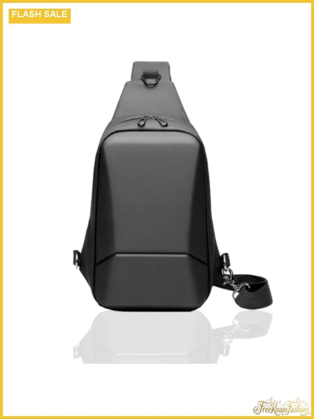 Hard Shell Sling Backpack Men's Tactical Messenger Bag Waterproof Travel